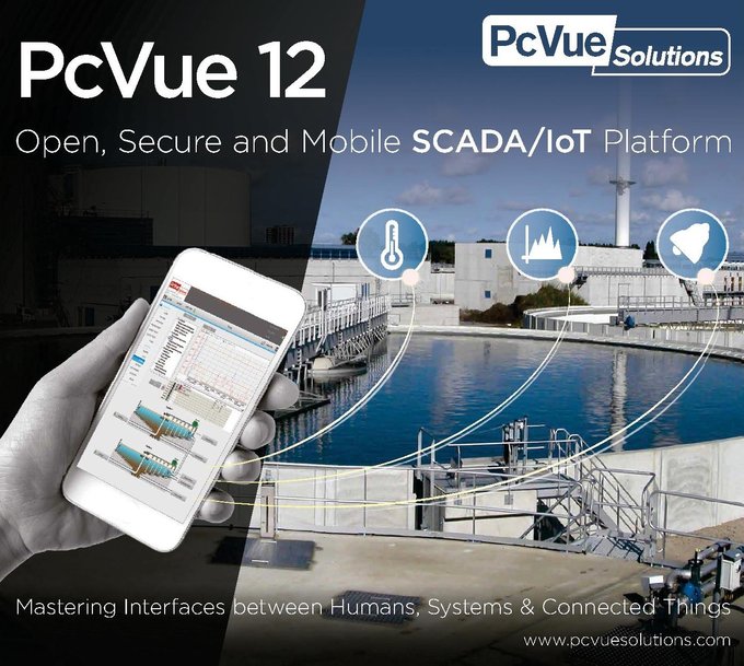 PcVue 12, la plataforma SCADA/IoT abierta, segura y movil !